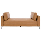 Banc en cuir Shirl SAFAVIEH Couture - 81 po L x 32 po P x 34 po H - 81L x 32P x 34H