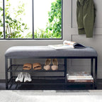 Banc ouvert avec coussin SAFAVIEH Yael - 42 L x 15 P x 18 H - 42Lx15Px18H