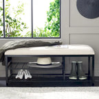 Banc ouvert avec coussin SAFAVIEH Yael - 42 L x 15 P x 18 H - 42Lx15Px18H