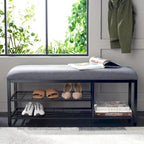 Banc ouvert avec coussin SAFAVIEH Yael - 42 L x 15 P x 18 H - 42Lx15Px18H