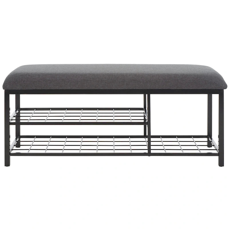 Banc ouvert avec coussin SAFAVIEH Yael - 42 L x 15 P x 18 H - 42Lx15Px18H