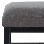 Banc ouvert avec coussin SAFAVIEH Yael - 42 L x 15 P x 18 H - 42Lx15Px18H