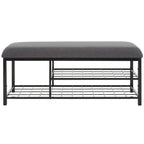 Banc ouvert avec coussin SAFAVIEH Yael - 42 L x 15 P x 18 H - 42Lx15Px18H