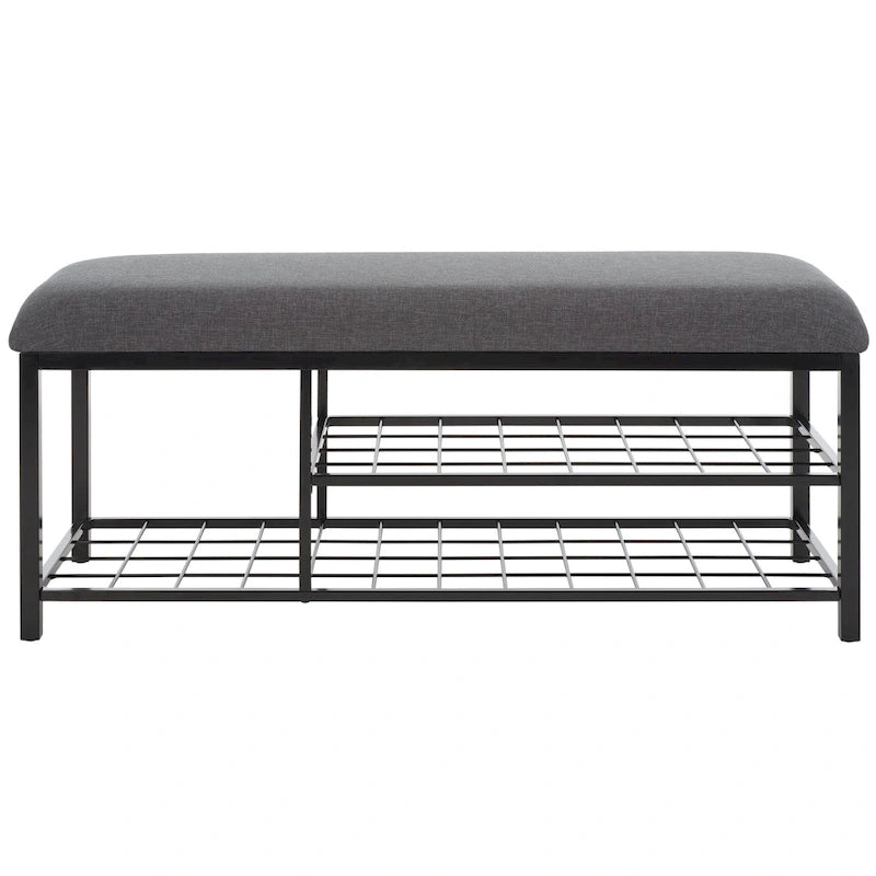 Banc ouvert avec coussin SAFAVIEH Yael - 42 L x 15 P x 18 H - 42Lx15Px18H