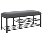 Banc ouvert avec coussin SAFAVIEH Yael - 42 L x 15 P x 18 H - 42Lx15Px18H