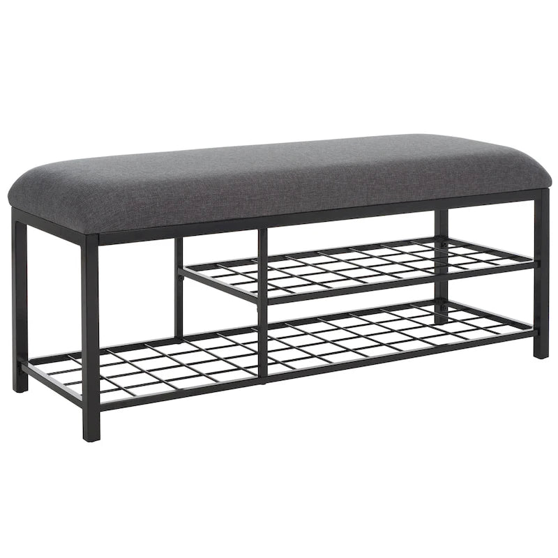 Banc ouvert avec coussin SAFAVIEH Yael - 42 L x 15 P x 18 H - 42Lx15Px18H