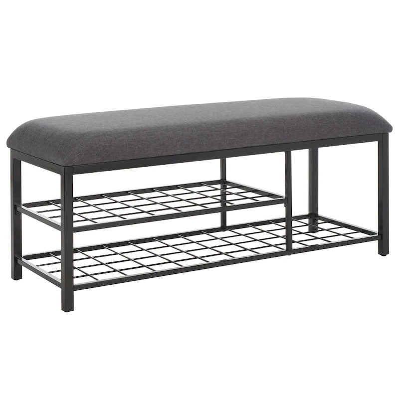 Banc ouvert avec coussin SAFAVIEH Yael - 42 L x 15 P x 18 H - 42Lx15Px18H