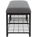 Banc ouvert avec coussin SAFAVIEH Yael - 42 L x 15 P x 18 H - 42Lx15Px18H