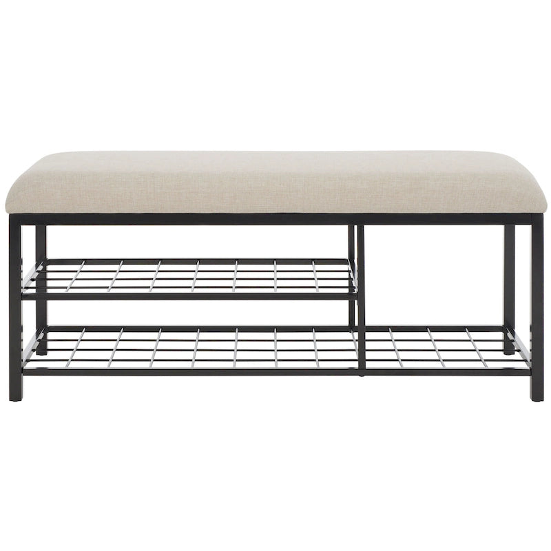 Banc ouvert avec coussin SAFAVIEH Yael - 42 L x 15 P x 18 H - 42Lx15Px18H