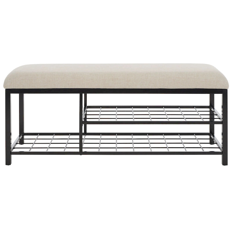 Banc ouvert avec coussin SAFAVIEH Yael - 42 L x 15 P x 18 H - 42Lx15Px18H