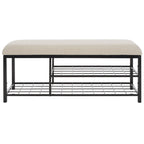 Banc ouvert avec coussin SAFAVIEH Yael - 42 L x 15 P x 18 H - 42Lx15Px18H