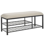 Banc ouvert avec coussin SAFAVIEH Yael - 42 L x 15 P x 18 H - 42Lx15Px18H
