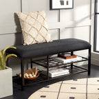 Banc ouvert avec coussin SAFAVIEH Yael - 42 L x 15 P x 18 H - 42Lx15Px18H