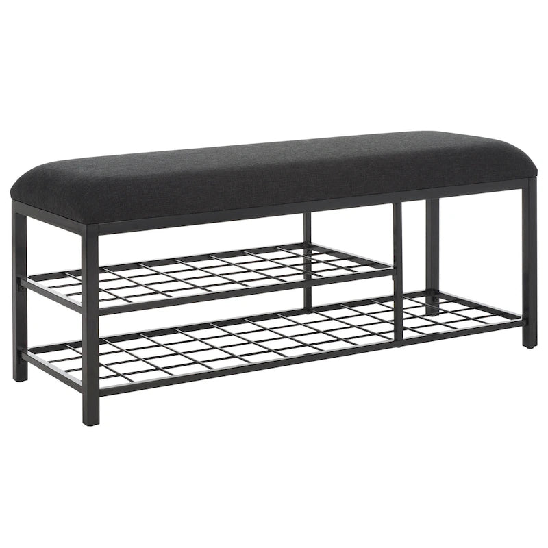 Banc ouvert avec coussin SAFAVIEH Yael - 42 L x 15 P x 18 H - 42Lx15Px18H