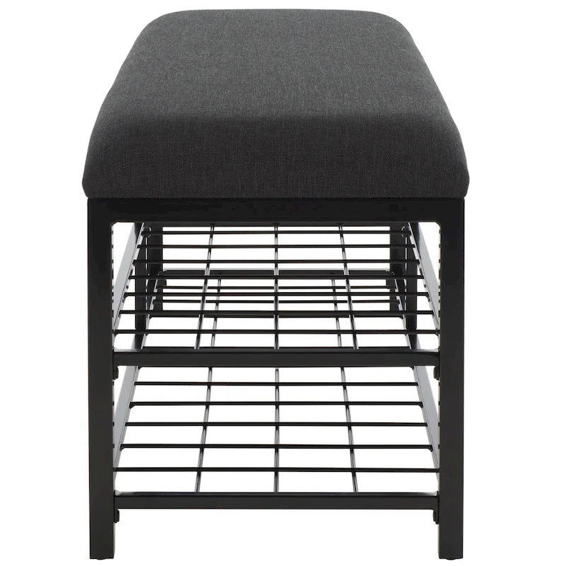 Banc ouvert avec coussin SAFAVIEH Yael - 42 L x 15 P x 18 H - 42Lx15Px18H