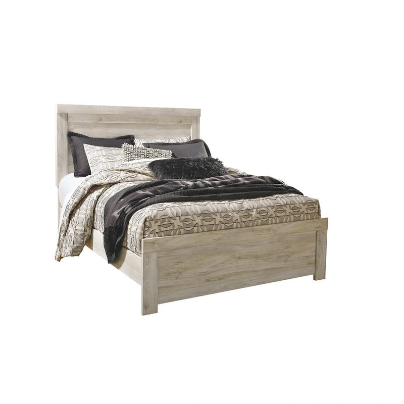  Bellaby Panel Headboard - Whitewash