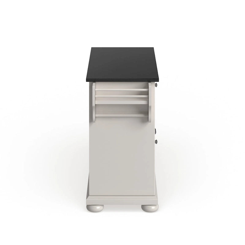 Îlot/Chariot de cuisine pleine grandeur avec dessus en granit Crosley Alexandria - 18p x 51.5L x 34H