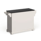 Îlot/Chariot de cuisine pleine grandeur avec dessus en granit Crosley Alexandria - 18p x 51.5L x 34H