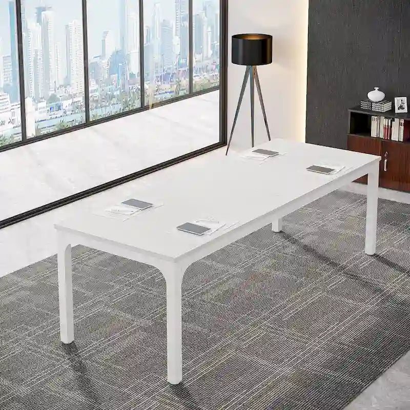 Table de réunion/séminaire rectangulaire professionnelle de 1,98 m