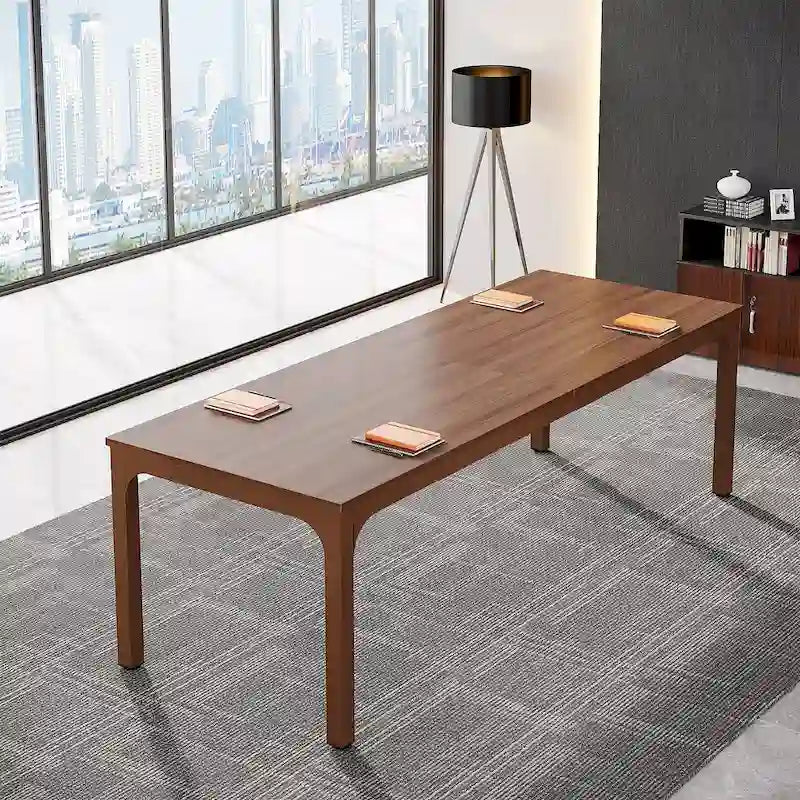 Table de réunion/séminaire rectangulaire professionnelle de 1,98 m