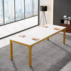 Table de réunion/séminaire rectangulaire professionnelle de 1,98 m