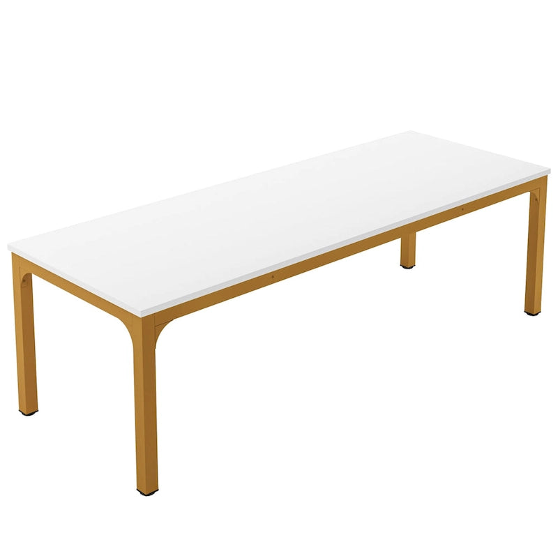 Table de réunion/séminaire rectangulaire professionnelle de 1,98 m