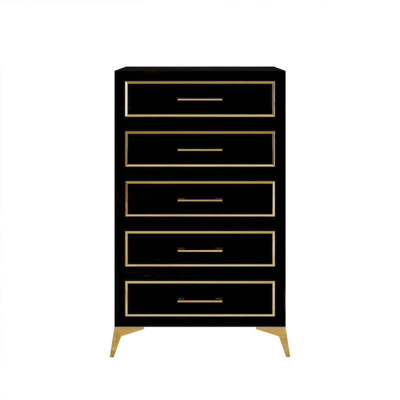 Commode contemporaine à 5 tiroirs CraftPorch