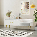 Banc de rangement pour chaussures moderne avec compartiment caché et coussin rembourré