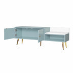 Banc de rangement pour chaussures moderne avec compartiment caché et coussin rembourré