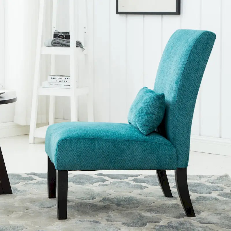 Fauteuil d'appoint sans accoudoirs avec coussin