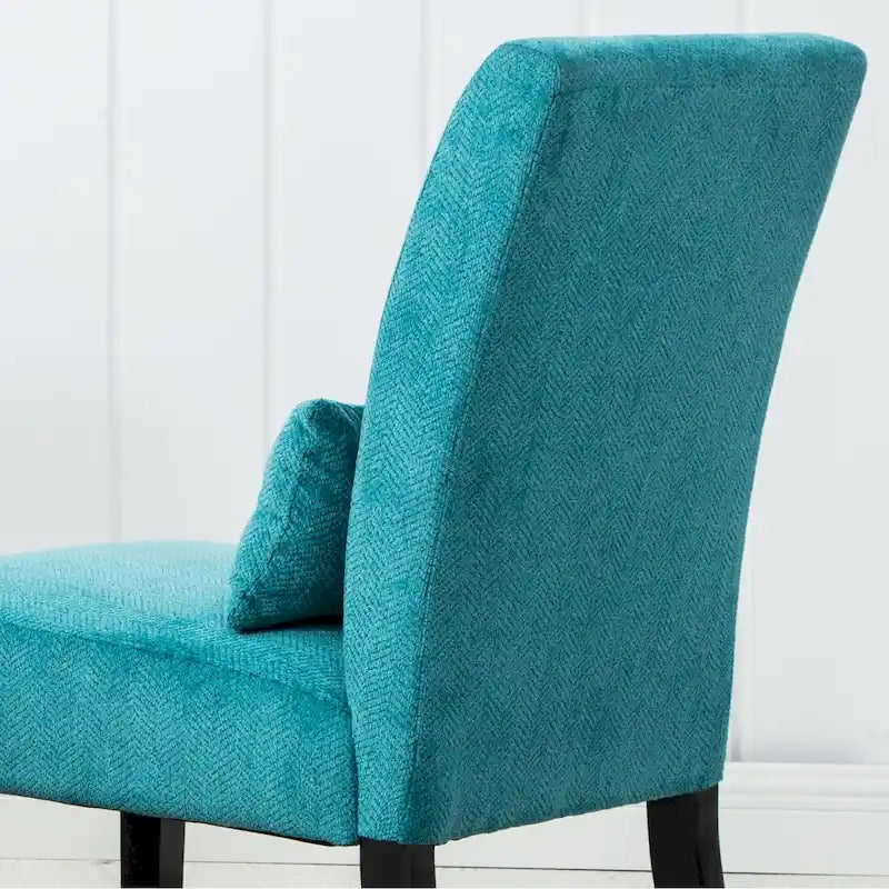 Fauteuil d'appoint sans accoudoirs avec coussin