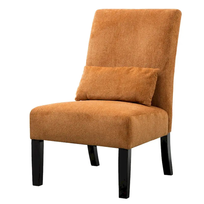 Fauteuil d'appoint sans accoudoirs avec coussin