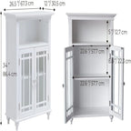 Meuble bas avec 1 étagère réglable 3 - 12P x 26,5L x 34H