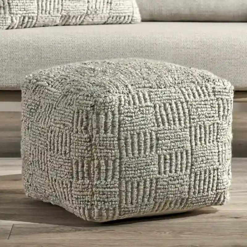  Shades 18 Recycled Fabric Indoor/Outdoor Pouf
