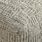 Pouf intérieur/extérieur en tissu recyclé Shades 18