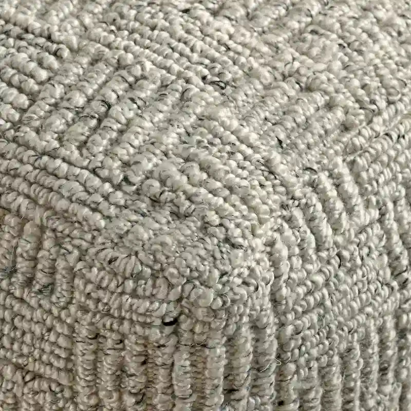 Pouf intérieur/extérieur en tissu recyclé Shades 18