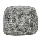 Pouf intérieur/extérieur en tissu recyclé Shades 18