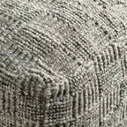 Pouf intérieur/extérieur en tissu recyclé Shades 18