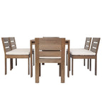 Ensemble repas d'extérieur 7 pièces en bois d'acacia, idéal pour la terrasse