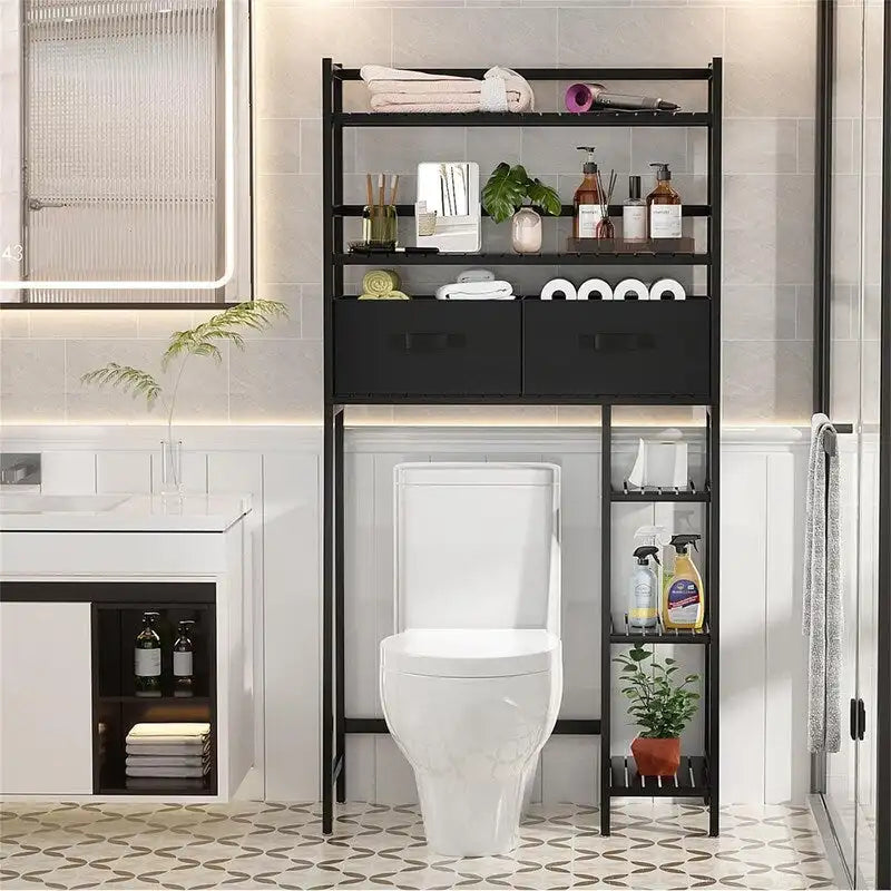 Meuble de rangement au-dessus des toilettes - 11,81P x 32,68L x 65,16H