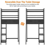 Meuble de rangement au-dessus des toilettes - 11,81P x 32,68L x 65,16H