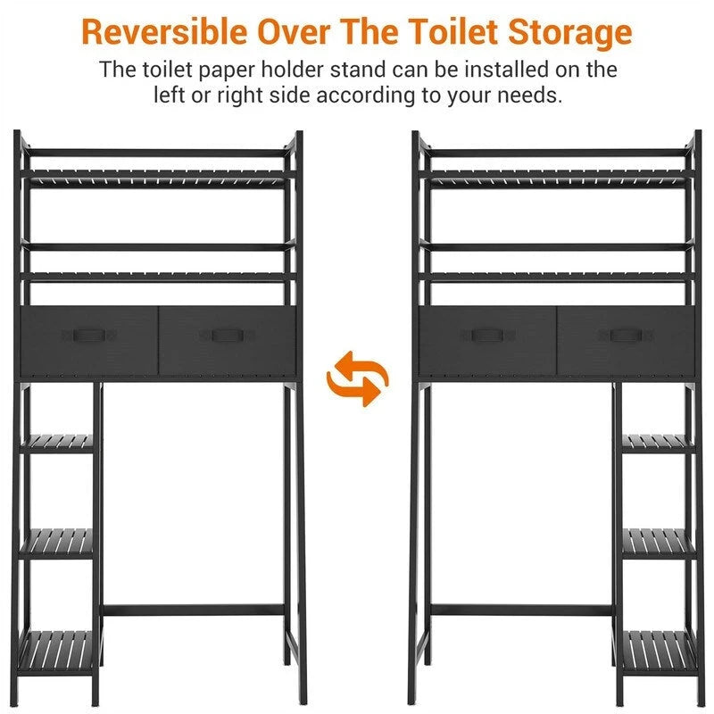 Meuble de rangement au-dessus des toilettes - 11,81P x 32,68L x 65,16H